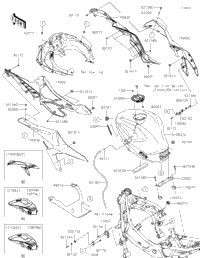 2024 Kawasaki Ninja ZX-4RR (ZX400SRFNN) Fuel Tank | Babbitts
