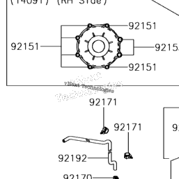 2017 Kawasaki TERYX (KRF800GHF) Drive Shaft-Rear | Babbitts