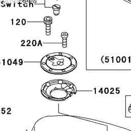 2000 Kawasaki NINJA ZX-11 (ZX1100-D8) Fuel Tank | Babbitts
