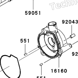 2008 Kawasaki NINJA ZX-6R (ZX600P8FA) Oil Pump/Oil Filter