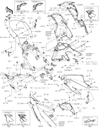 2022 Kawasaki Ninja 400 (EX400HNFAL) Cowling Lowers