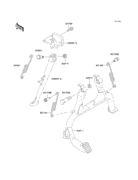 1998 Kawasaki NINJA ZX-11 (ZX1100-D6) Stand(S) | MRCycles