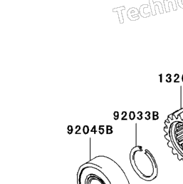 2006 Kawasaki NINJA ZX-10R (ZX1000D6F) Transmission | Babbitts