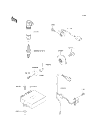 1999 Kawasaki NINJA ZX-9R (ZX900-C2) Ignition System