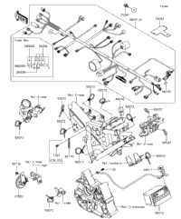 2018 Kawasaki Z125 PRO (BR125JJF) Chassis Electrical Equipment