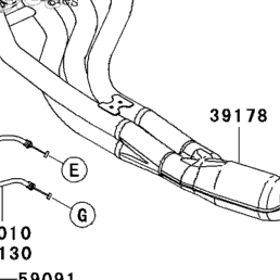 2005 Kawasaki NINJA ZX-6R (ZX636-C1) Muffler(S) | Babbitts