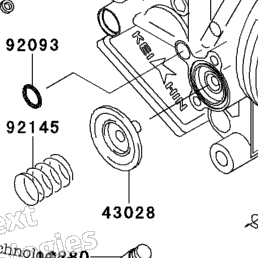 2001 Kawasaki NINJA ZX-9R (ZX900-E2) Carburetor Parts | Babbitts