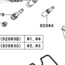 2001 Kawasaki NINJA ZX-9R (ZX900-E2) Carburetor Parts | Babbitts