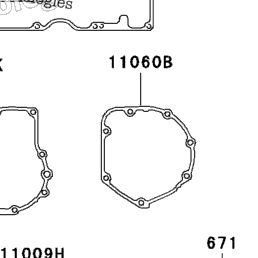 1997 Kawasaki NINJA ZX-11 (ZX1100-D5) Gasket Kit | Babbitts