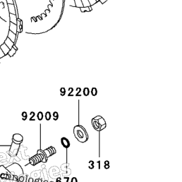 2003 Kawasaki LAKOTA SPORT (KEF300-B3) Clutch | Babbitts Kawasaki