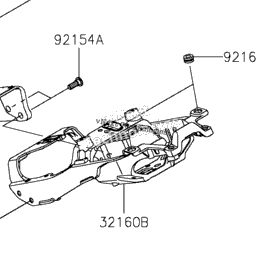 2024 Kawasaki Ninja ZX-6R (US) (ZX636KRFAL) Frame | Babbitts