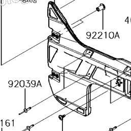 2017 Kawasaki TERYX4 (KRT800GHF) Door | Babbitts Kawasaki Parts House