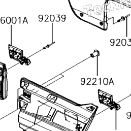 2017 Kawasaki TERYX4 (KRT800GHF) Door | Babbitts Kawasaki Parts House