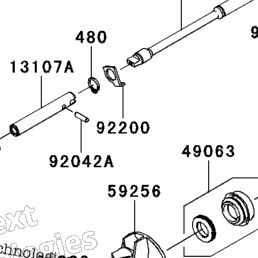 2011 Kawasaki NINJA ZX-10R (ZX1000JBF) Oil Pump/Oil Filter