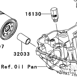 2012 Kawasaki NINJA ZX-10R (ZX1000JCF) Oil Pump/Oil Filter
