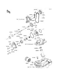 2012 Kawasaki NINJA ZX-10R (ZX1000JCF) Oil Pump/Oil Filter