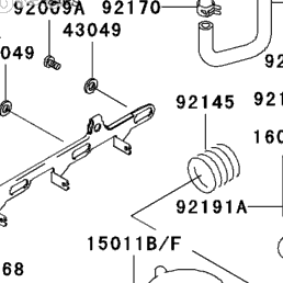 FAJR出品 2001 Kawasaki NINJA ZX-6R (ZX600-J2) Carburetor | Babbitts