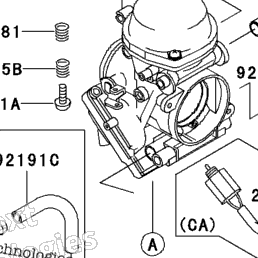 2001 Kawasaki NINJA ZX-6R (ZX600-J2) Carburetor | Babbitts