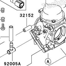 2001 Kawasaki NINJA ZX-6R (ZX600-J2) Carburetor | Babbitts