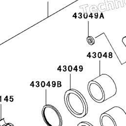 2005 Kawasaki NINJA ZX-6R (ZX636-C1) Front Brake | Babbitts