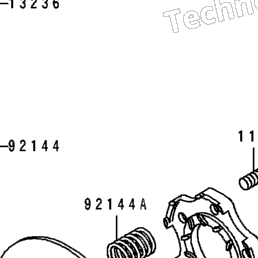 1989 Kawasaki KDX200 (KDX200-E1) Clutch | Babbitts Kawasaki Parts