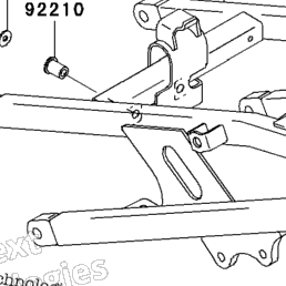 0216-003 絵 21N-03-00032 Komatsu RADIATOR ASS'Y