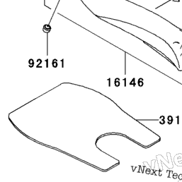 2010 Kawasaki NINJA ZX-6R (ZX600RAF) Fuel Tank | CyclePartsNation