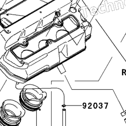 2006 Kawasaki NINJA ZX-6R (ZX636C6F) Air Cleaner | Babbitts