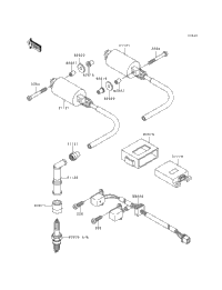 1994 Kawasaki VULCAN 500 (EN500-A5) Ignition System