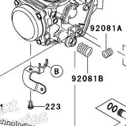 2004 Kawasaki KFX700 (KSV700-B1) Carburetor | Babbitts Kawasaki