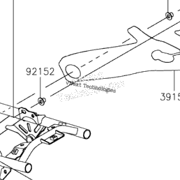2023 Kawasaki KLX300R (KLX300CPFNN) Side Covers | Babbitts