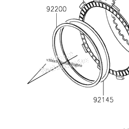 2021 Kawasaki Z400 (ER400DMFNN) Clutch | Babbitts Kawasaki Parts House