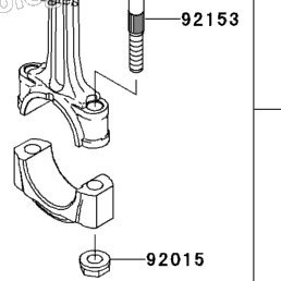 2006 Kawasaki NINJA ZX-6R (ZX636C6F) Crankshaft | Babbitts