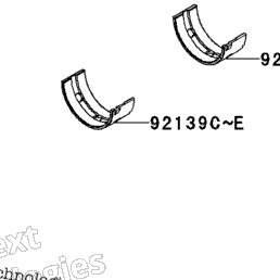 コロンさま＊確認ページです 2005 Kawasaki NINJA ZX-6R (ZX636-C1) Crankshaft | Babbitts