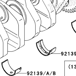 2006 Kawasaki NINJA ZX-6R (ZX636C6F) Crankshaft | Babbitts
