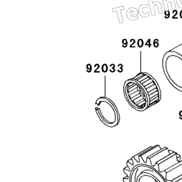 2000 Kawasaki NINJA ZX-12R (ZX1200-A1) Transmission | Babbitts