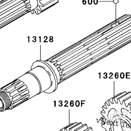 2000 Kawasaki NINJA ZX-12R (ZX1200-A1) Transmission | Babbitts