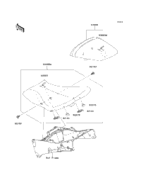 2013 Kawasaki NINJA ZX-6R (ZX636EDF) Seat | Babbitts
