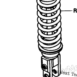 1989 Kawasaki KX250 (KX250-G1) Rear Suspension | Babbitts Kawasaki