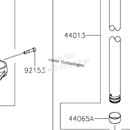 2018 Kawasaki Ninja 400 (EX400HJFA) Front Fork | Babbitts Kawasaki