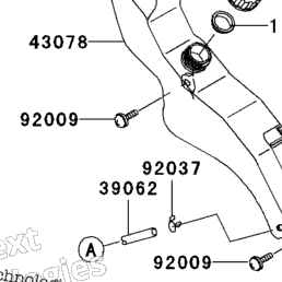 2000 Kawasaki NINJA ZX-12R (ZX1200-A1) Radiator | Babbitts
