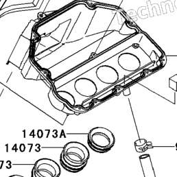 2003 Kawasaki NINJA ZX-6R (ZX636-B1) Air Cleaner | Babbitts