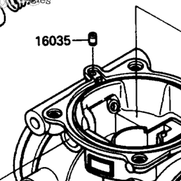 1989 Kawasaki NINJA ZX-10 (ZX1000-B2) Carburetor Parts | Babbitts