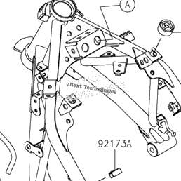 2019 Kawasaki Z400 (ER400DKF) Fuel Tank | Babbitts Kawasaki Parts