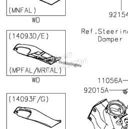 2024 Kawasaki Ninja ZX-10R (ZX1002MRFAL) Fuel Tank | Babbitts