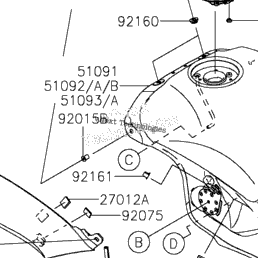 2024 Kawasaki Ninja ZX-10R (ZX1002MRFAL) Fuel Tank | Holzhauers