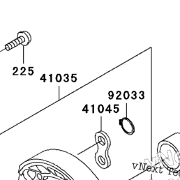 1998 Kawasaki PRAIRIE 400 4X4 (KVF400-A2) Rear Hub | Babbitts