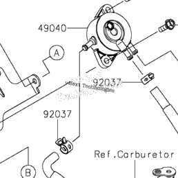 2019 Kawasaki MULE SX (KAF400HKF) Fuel Pump | Babbitts Kawasaki