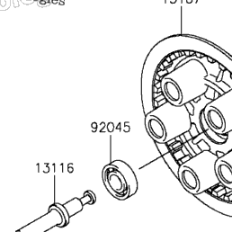 2016 Kawasaki NINJA 650 ABS (EX650FGF) Clutch | Babbitts Kawasaki