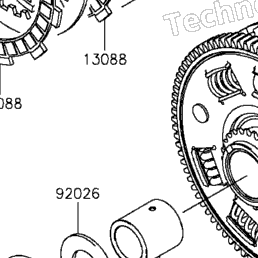 2014 Kawasaki NINJA 650 ABS (EX650FEF) Clutch | Babbitts Kawasaki